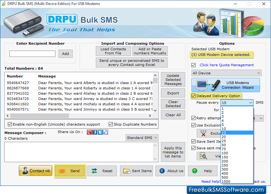 free sms software for pc